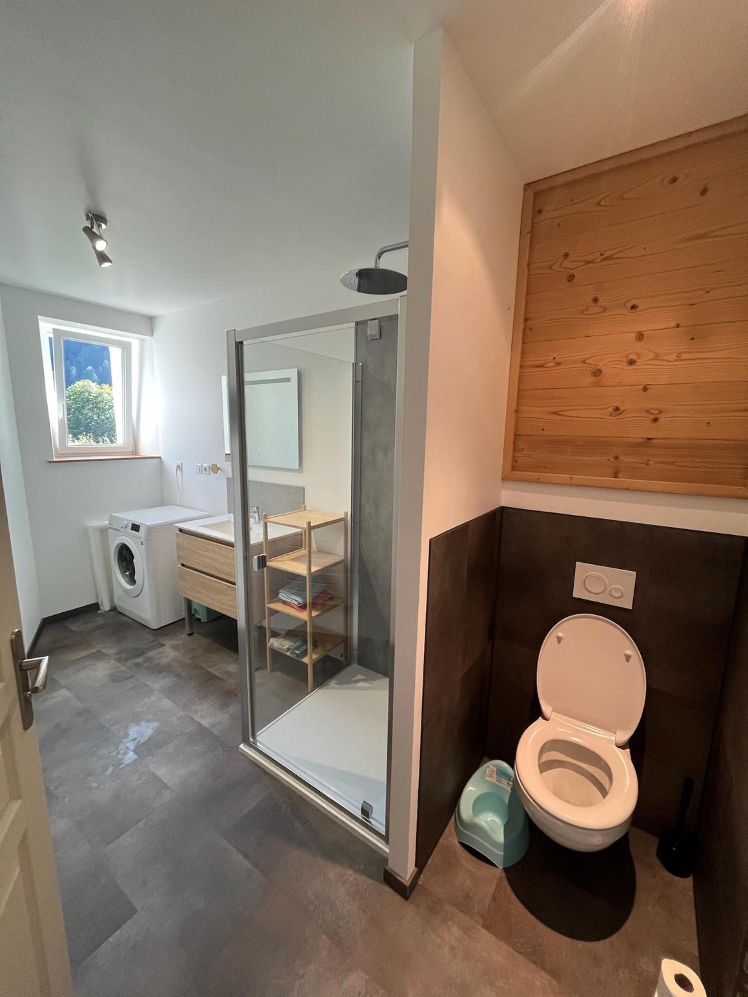 סן-מוריס-סור-מוסל Loft 5 Personnes Type Chalet Avec Jardin מראה חיצוני תמונה